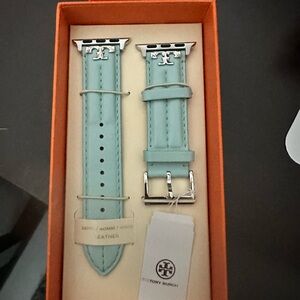 NIB Tory Burch Leather Apple Watch Band
